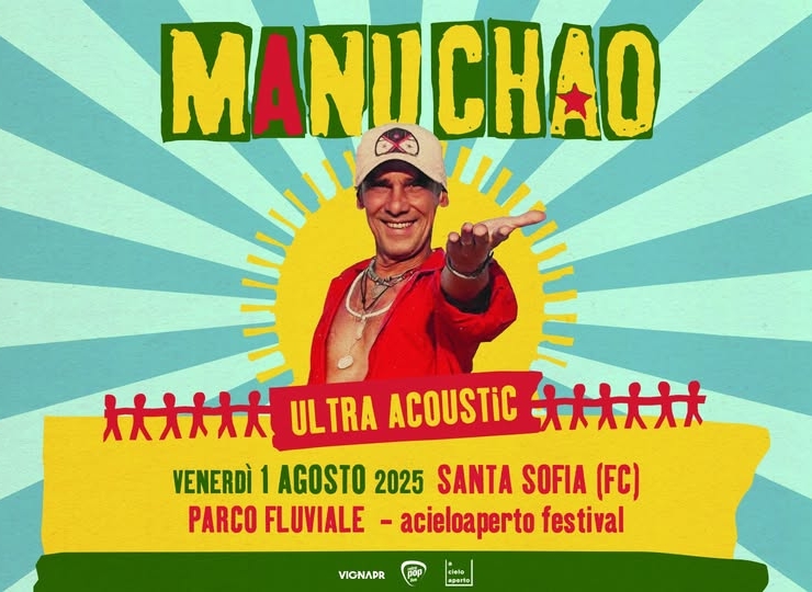 MANU CHAO Ultra Acoustic | acieloaperto festival